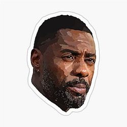 Idris Elba pencil drawing
