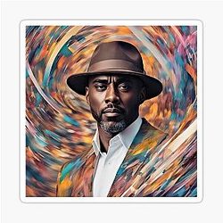 Stay with Idris Elba Sticker