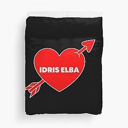 In Love Idris Elba Duvet Cover