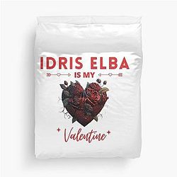 Idris Elba My Valentine Duvet Cover