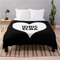 Idris Elba Throw Blanket