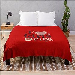 I Love Idris Elba Throw Blanket
