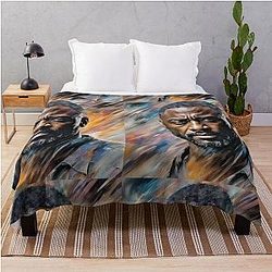 Idris Elba Throw Blanket