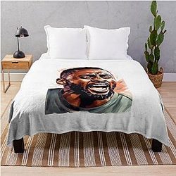 Idris Elba Throw Blanket