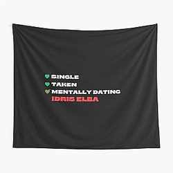 Mentally Dating Idris Elba Tapestry