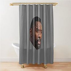 Idris Elba Shower Curtain