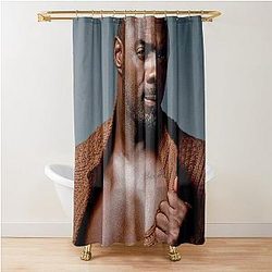 Idris Elba Shower Curtain
