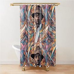 Stay with Idris Elba Shower Curtain