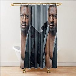 Idris Elba Shower Curtain