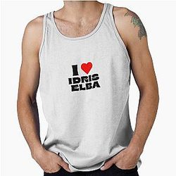 I Love Idris Elba - Black Top