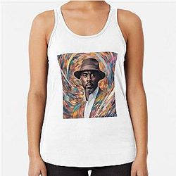 Stay with Idris Elba Racerback Tank