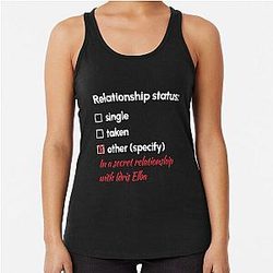 Idris Elba Relationship Racerback Tank Top