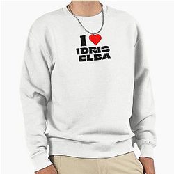 I Love Idris Elba Black Sweatshirt