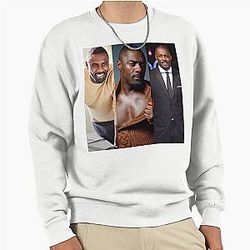 Idris Elba Pullover Sweatshirt