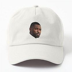 Idris Elba pencil drawing Dad Hat