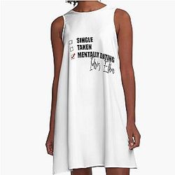 Mentally Dating Idris Elba Line Dress
