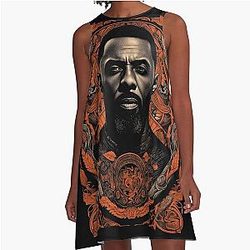 Idris Elba Icon A-Line Dress