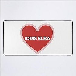 I Dris Elba Desk Mat