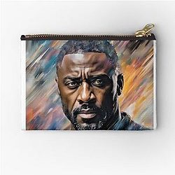 Idris Elba Zipper Pouch