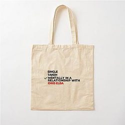 Mentally in a relationship with Idris Elba tote bag