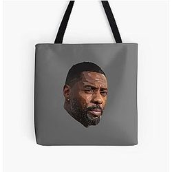 My Idris Elba pencil drawing tote bag