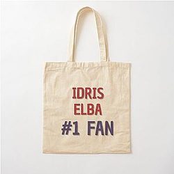 Idris Elba Fan Cotton Tote Bag