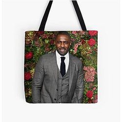 Idris Elba Handsome All Over Print Tote Bag