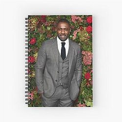 Idris Elba Spiral Notebook