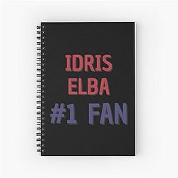 Idris Elba Spiral Notebook