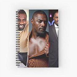 Idris Elba Spiral Notebook