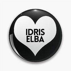 Love Idris Elba Pin becomes Love Idris Elba Pin.