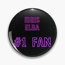 Idris Elba - Fan Pin