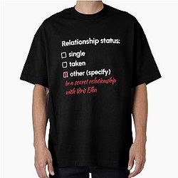Idris Elba Relationship Oversized T-Shirt