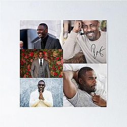 Idris Elba Signed Poster