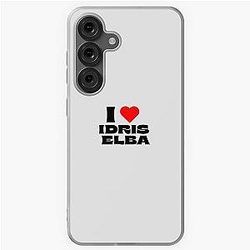 I Love Idris Elba - Black Font Samsung Galaxy Soft Case