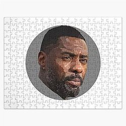 Idris Elba pencil drawing Jigsaw Puzzle