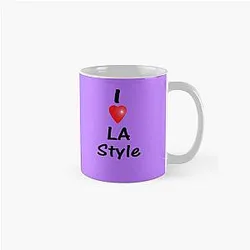 Dance I Love LA Style Salsa Classic Mug