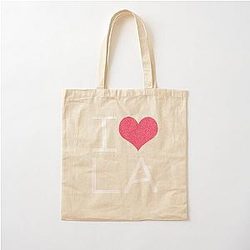 WANDERLUST I LOVE LA GRAPHIC Design Cotton Tote Bag
