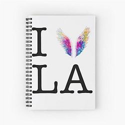 I love LA Spiral Notebook