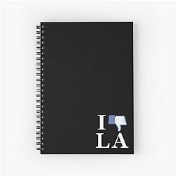 I Love LA - Los Angeles Spiral Notebook