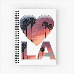 I Love LA Notebook
