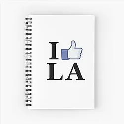 I like LA - LA Spiral Notebook