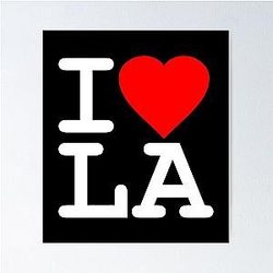 I Love Los Angeles Poster