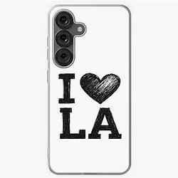 I Love LA Sketch Style with Samsung Galaxy Soft Case
