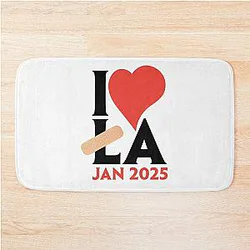 I Love LA January 2025 Bath Mat