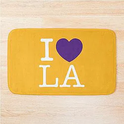 I Love LA Home Bath Mat
