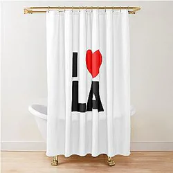 I Love LA Shower Curtain