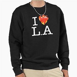 I Love LA Pullover Sweatshirt