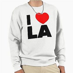 I Love LA Pullover Sweatshirt