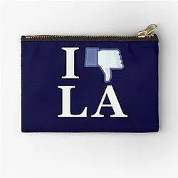I Love LA - Los Angeles Zipper Pouch